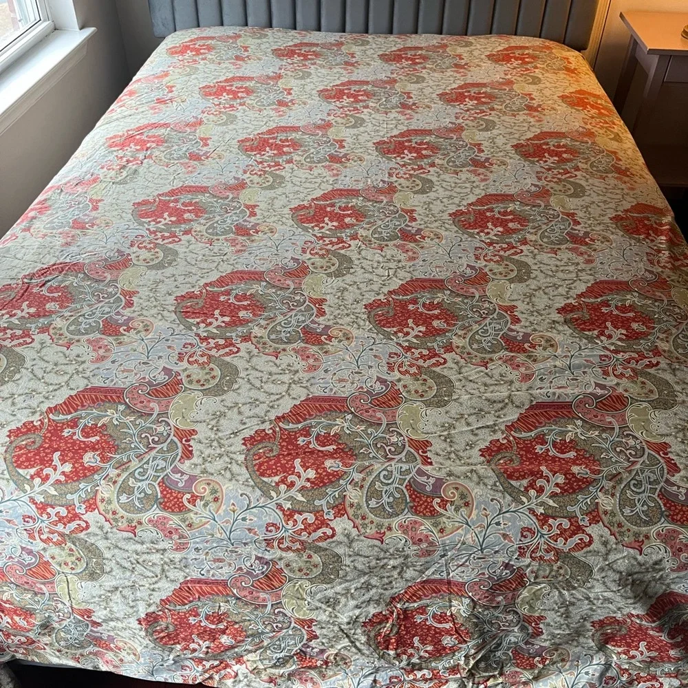 Pottery Barn Paisley Duvet Duvet Grand lit Size Full/ Queen/ Firm Price
